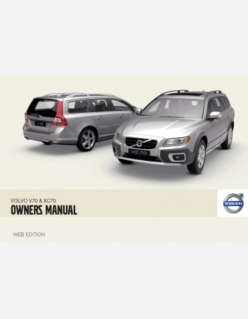 volvo v70 2010 owners manual rhd&lhd